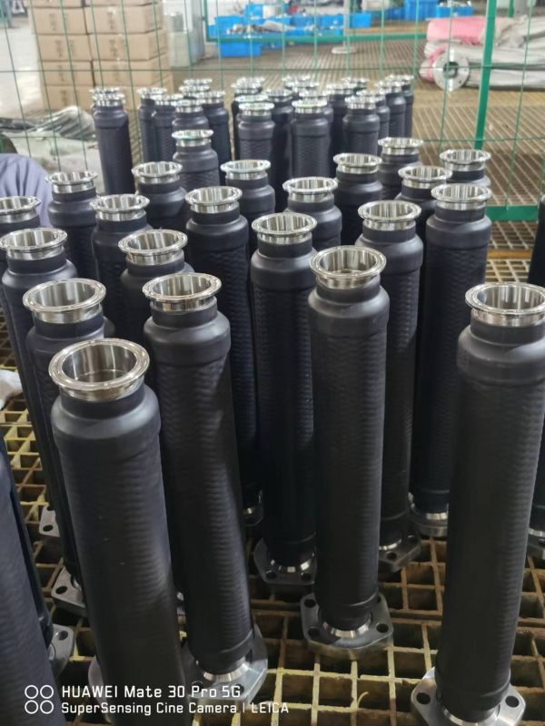 Double-layer coated metal hose